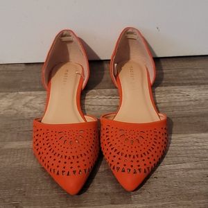 NWOT Madden girl burnt orange Flats
